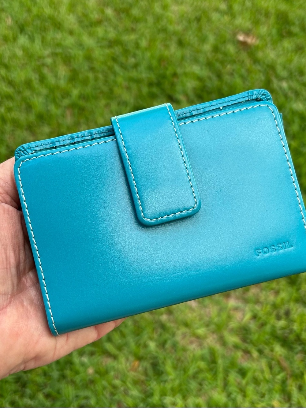 Fossil Wallet new Turquoise